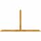 Ekena Millwork Portland Rough Sawn Timber Gable Bracket, Western Red Cedar, 84"W x 45"H x 2"D x 4"F, 13/12 Pitch GBW084X45X0204POR00RWR - alternate 1